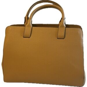 Alessandro Mari - Butterscotch Tan Leather Tote Bag  - Made in Italy - EUC!